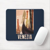 Reise-Kunst Venedig Venezia Italien Venedig Gondel Mousepad (Mit Mouse)