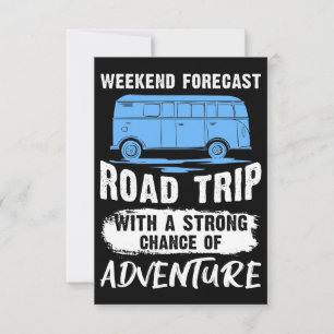 Reise Kunststraßen-Trip Und Abenteuer RSVP Karte