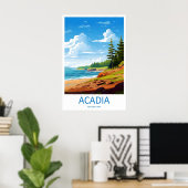 Reise-Kunstwandbild Acadia National Park Acadia Poster (Heimbüro)