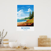 Reise-Kunstwandbild Acadia National Park Acadia Poster (Küche)
