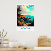 Reise-Kunstwandbild Acadia National Park Acadia Poster (Küche)