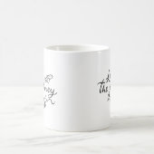 Reise Lass Die Begin Coffee Tasse (Mittel)