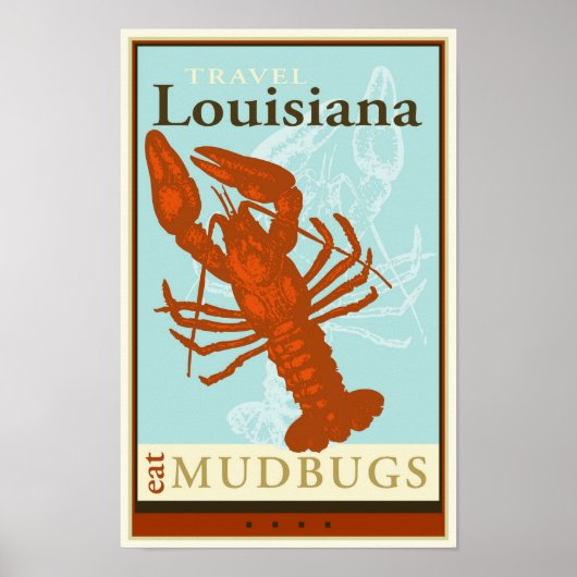 Reise Louisiana Poster (Vorne)