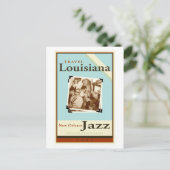 Reise Louisiana Postkarte (Stehend Vorderseite)