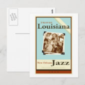 Reise Louisiana Postkarte (Vorne/Hinten)