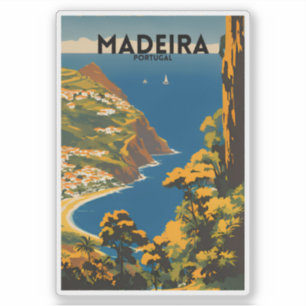 Reise Madeira Portugal Aufkleber