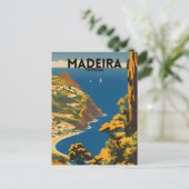 Reise Madeira Portugal Postkarte (Stehend Vorderseite)
