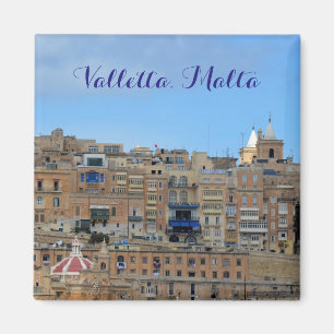 Reise-Magnet Vallettas, Malta Magnet