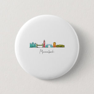 Reise Marokko Karte Marrakesch Casablanca Tanjier Button
