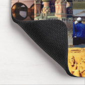 Reise merkt Mausunterlage Mousepad (Ecke)
