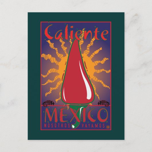 REISE-Mexiko- Postkarte (Vorderseite)