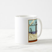 Reise Michigan Kaffeetasse (VorderseiteRechts)