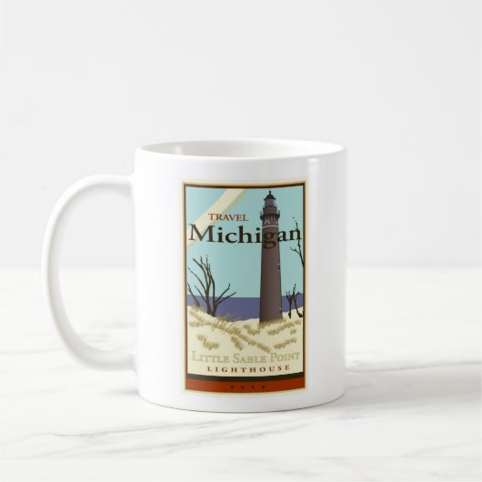 Reise Michigan Kaffeetasse (Links)