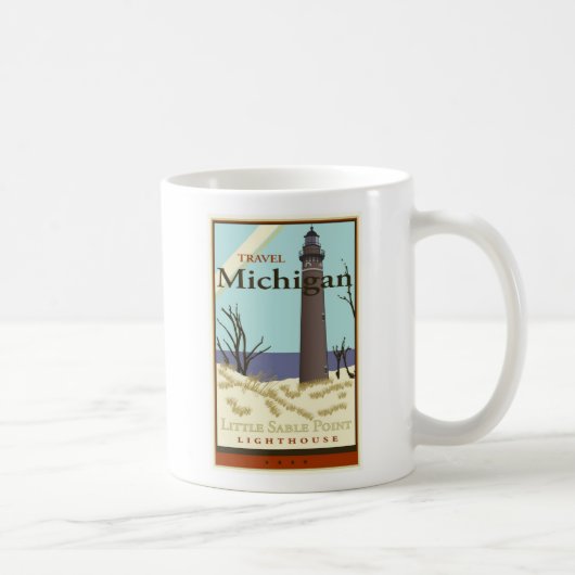 Reise Michigan Kaffeetasse (Rechts)