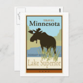 Reise Minnesota II Postkarte (Vorne/Hinten)
