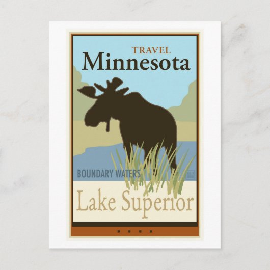 Reise Minnesota II Postkarte (Vorderseite)