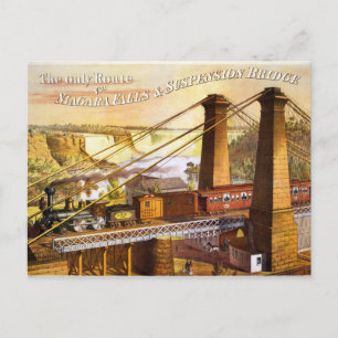 Reise mit dem historischen Zug Postkarte
