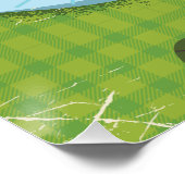 Reise mit dem Zug Devon Poster (Ecke)