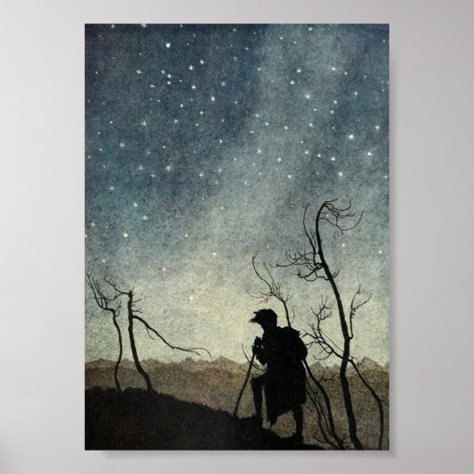 Reise mit den Sternen - Rackham Poster (Vorne)