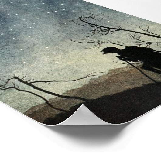 Reise mit den Sternen - Rackham Poster (Ecke)