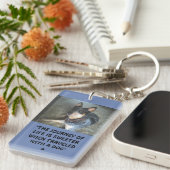 REISE MIT EINEM HUND - Schlüsselanhänger (Vorderseite rechts)