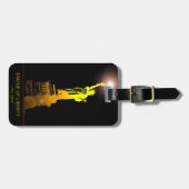 Reise mit Freiheit: Freiheitsstatue Gepäckanhänger (Vorderseite horizontal)