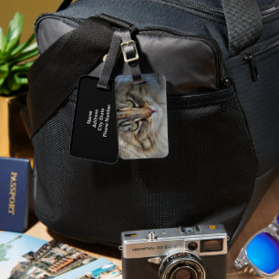Reise mit Katze/ Katzenliebhaber Gepäckanhänger