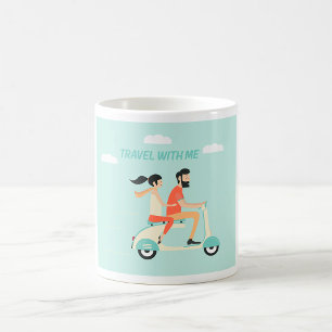 Reise mit mir kaffeetasse