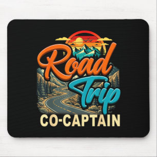 Reise-Mitkapitän Familie Camping Mousepad