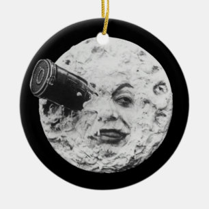 Reise Mond Vintage-Film Kino cc0 Film Georges me Keramik Ornament