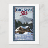 REISE-Montana-Big Sky- Postkarte (Vorderseite)