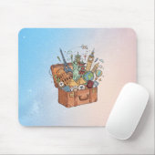Reise Mousepad (Mit Mouse)