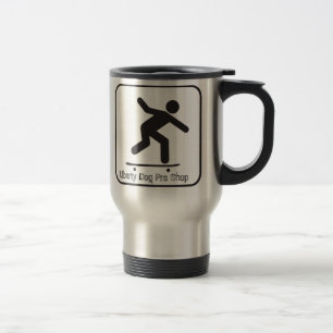 REISE MUG - SKATEBOARING TASSE - FREIHEITSDOG PRO