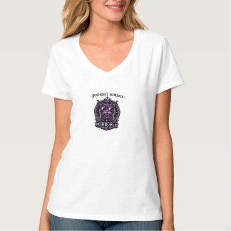 Reise Mutig – Professor Purr-Ple Grafik-T-Shirt T-Shirt