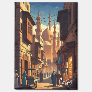 Reise nach Alt-Kairo Ägypten Magnet