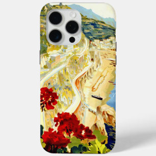 Reise nach Amalfi Italien Europa Vintage iPhone 15 Pro Max Hülle