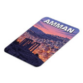 Reise nach Amman Jordan Magnet (Linke Seite)