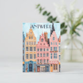 Reise nach Antwerpen Belgien Postkarte (Stehend Vorderseite)