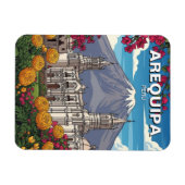 Reise nach Arequipa Peru Magnet (Horizontal)