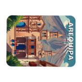 Reise nach Arequipa Peru Magnet (Horizontal)