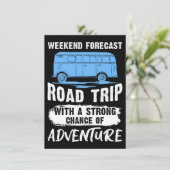 Reise nach Art Road und Abenteuer Einladung (Stehend Vorderseite)