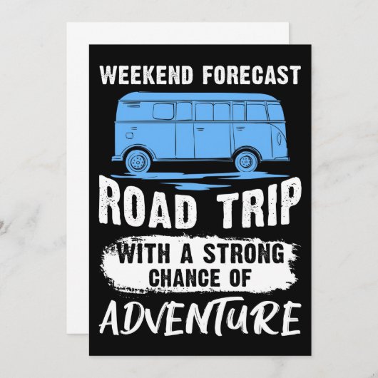 Reise nach Art Road und Abenteuer Save The Date (Vorne/Hinten)