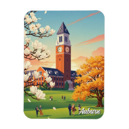 Reise nach Auburn Alabama Magnet