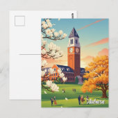 Reise nach Auburn Alabama Postkarte (Vorne/Hinten)