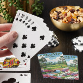 Reise nach Augusta Georgia Spielkarten (In Situ)
