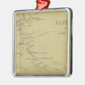 Reise nach Baffin Bay Silbernes Ornament (Links)