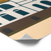 Reise nach Bangkok Poster (Ecke)