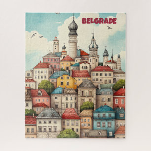 Reise nach Belgrad Serbien Puzzle