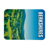 Reise nach Berkshires Massachusetts Magnet (Horizontal)
