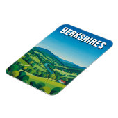 Reise nach Berkshires Massachusetts Magnet (Linke Seite)